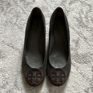 Tory Burch suede wedge